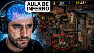 FALLEN DÁ AULA DE COMO JOGAR INFERNO CONTRA LEVEL 10 FACEIT!