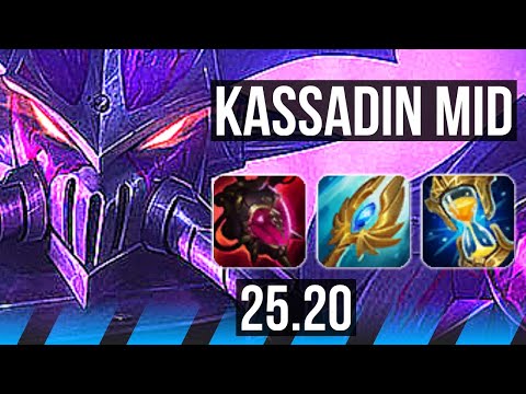 KASSADIN vs FIZZ (MID) | 11/1/6, Legendary | TR Challenger | 25.20