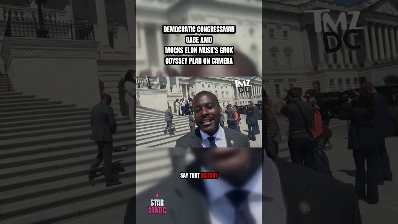 Video: Rep. Gabe Amo Comments on Musk's Grok Imagine Odyssey AI Project