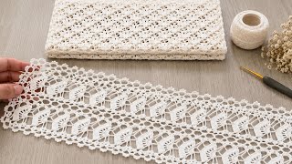 🤍 Stunning Patchwork Crochet Design 🤍 Step-by-Step Instructions for a Blouse and Tablecloth