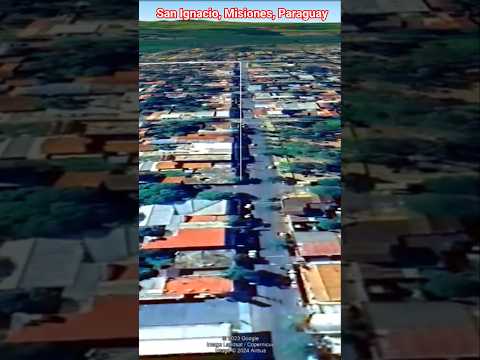 San Ignacio, Misiones, Paraguay #googlemaps #drone #googleearth #travel