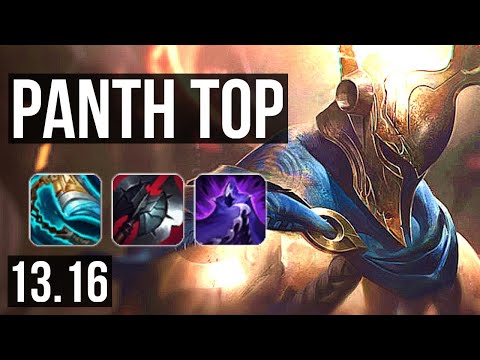PANTHEON vs ORNN (TOP) | 14/1/5, Legendary, 400+ games, 800K mastery | TR Diamond | 13.16