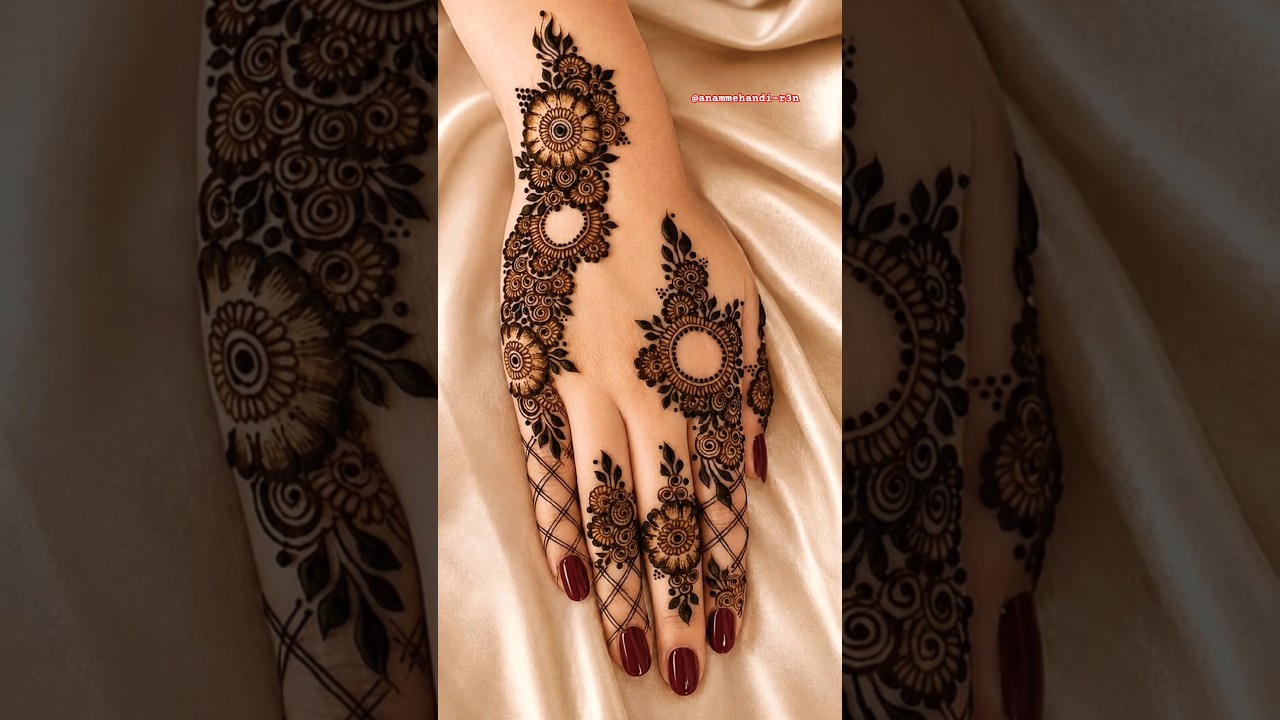 🌿New trending mehandidesign❤️🥀#beautiful #trendingshorts #trendingreels #trending mehandidesign#hena