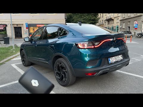 New RENAULT ARKANA (MEGANE CONQUEST) 2024 FACELIFT - EVENING POV test drive