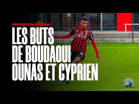 Les buts de Boudaoui, Ounas et Cyprien