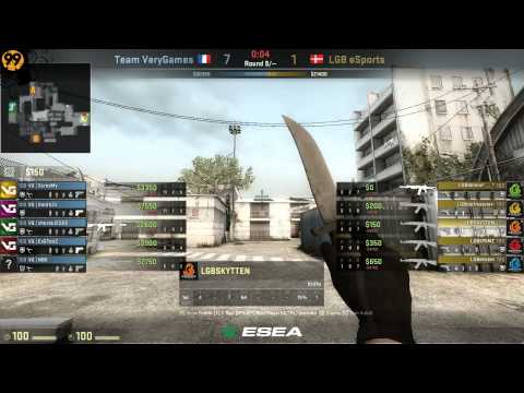 LGB eSports vs VeryGames | ESEA Season 15 Invite EU | de_cache