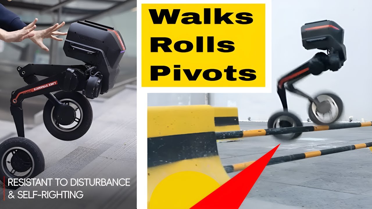 This Walking, Rolling, Pivoting Robot Will Blow Your Mind – Meet Tron 1