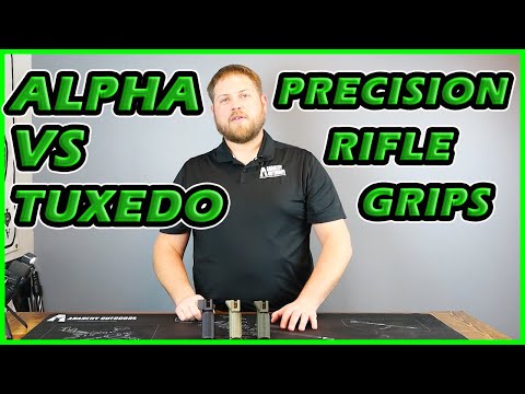 Alpha vs Tuxedo Precision Rifle Grips