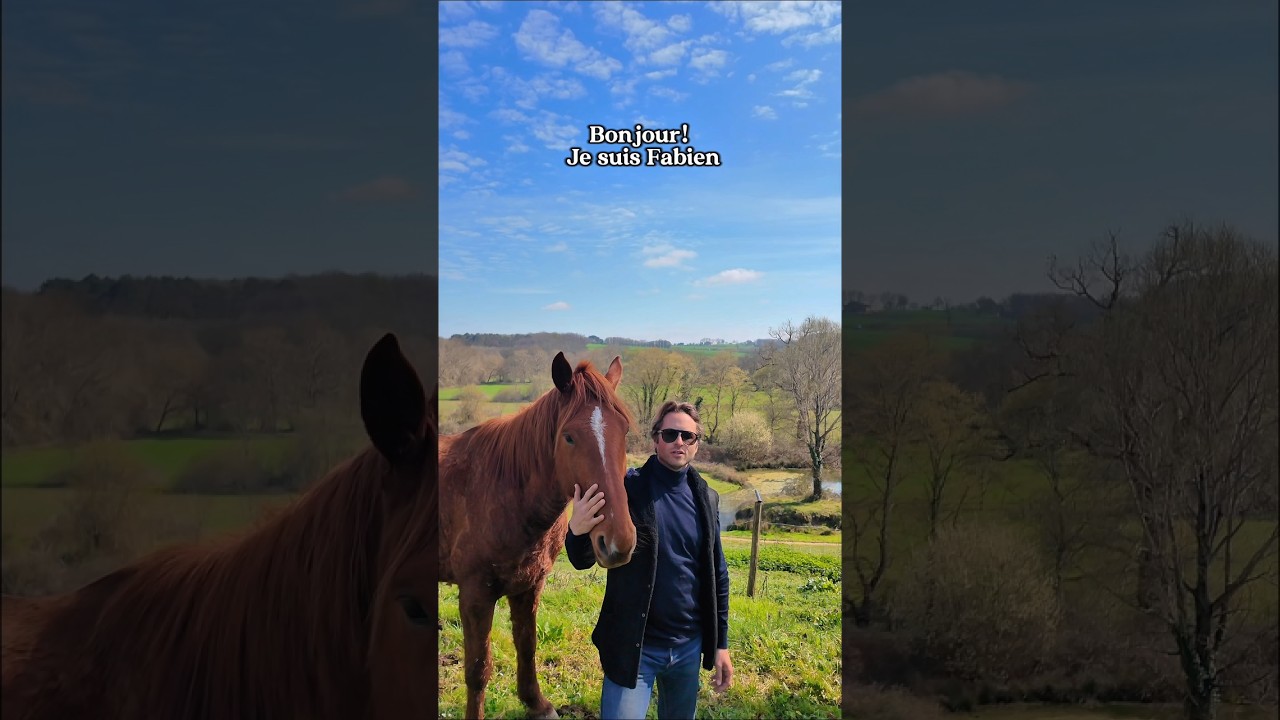 Fabien Claude-Storz au Ranch avec son cheval — approche somato-émotionnelle capsulite