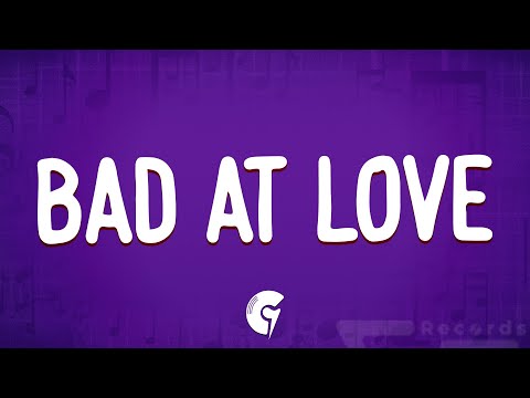 Halsey - Bad At Love (Lyrics)
