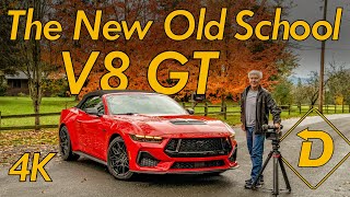 New 2024 Ford Mustang GT Convertible Is Old School With New Tricks