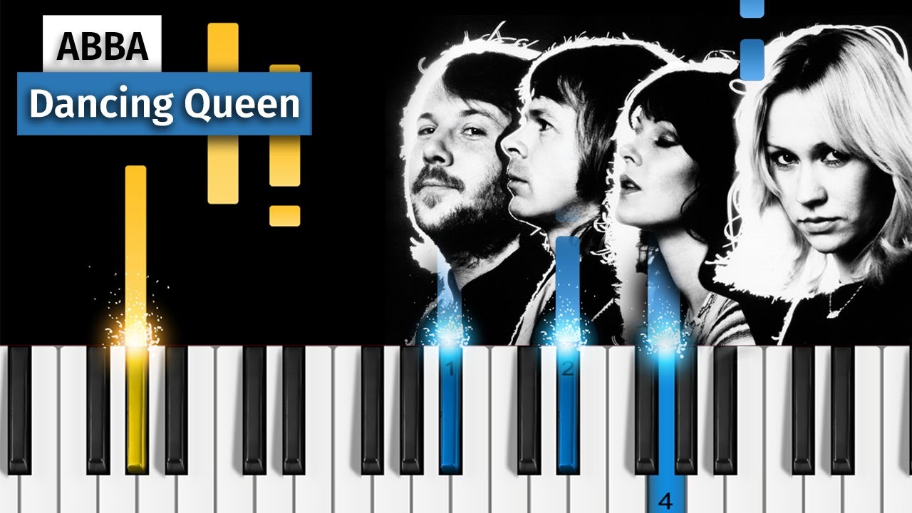 ABBA - Dancing Queen - Piano Tutorial