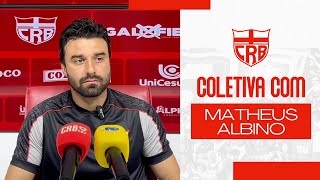 COLETIVA - ALBINO FALA SOBRE PREPARAÇÃO PARA ENFRENTAR O ASA