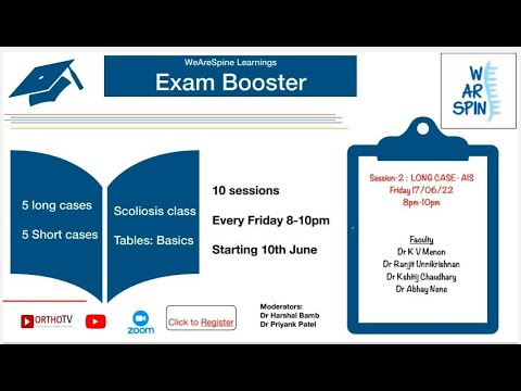 Exam Booster – Session 2 : Long Case : AIS