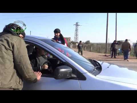 تقرير عن حواجز لواء الحبيب محمد في مداخل المدن المحررة في ريف درعا