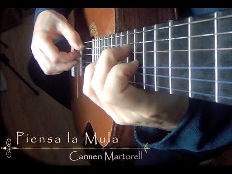 Piensa la Mula - Villancico (Guitar)