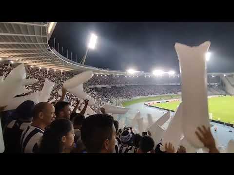 "Recibimiento Hinchada de Talleres CONMEBOL LIBERTADORES 2024, Talleres 2 - 1 San Pablo" Barra: La Fiel • Club: Talleres • País: Argentina