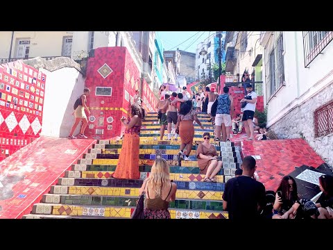Brazil: Selaron Steps (Escadaria Selarón) Rio de Janeiro