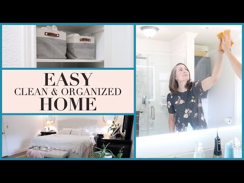 DAILY HABITS FOR A CLEAN AND ORGANIZED HOME | 5 TIDY TIPS