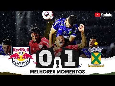 Gols e lances de Red Bull Bragantino x Santo André