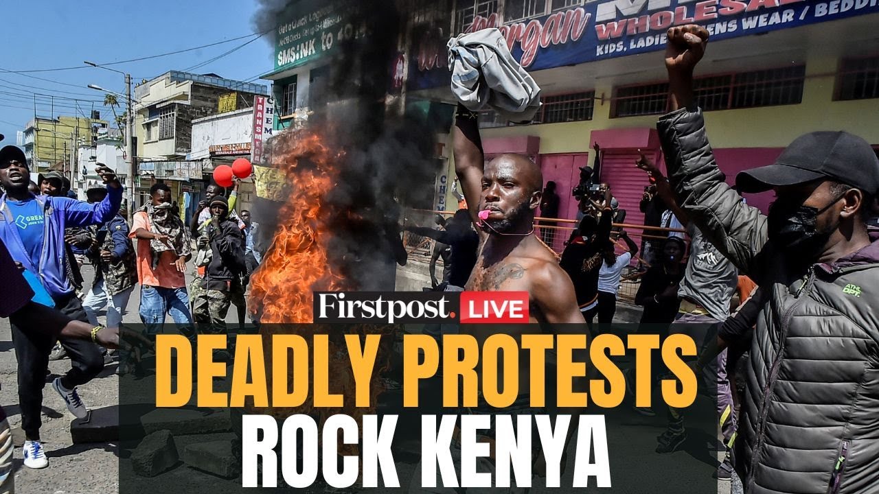 Kenya Protest LIVE: Kenya Protests Turn Deadly; 300 Protesters Clash With Police |Nairobi |Vantage