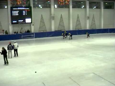 Junior OB 2013 NOVICE A BOYS  SEMI-FINAL  500m HEAT:3 Rövidpályás Gyorskorcsolya