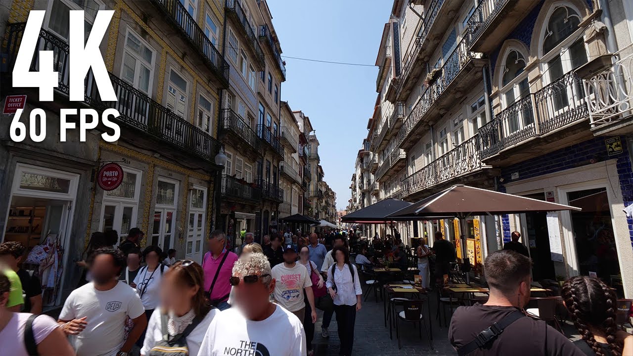Embark on a walking tour across Rua das Flores.