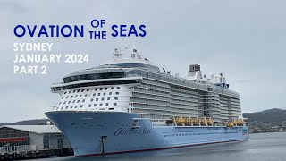 Ovation of the Seas - Royal Caribbean - Sydney January 2024 Part 2