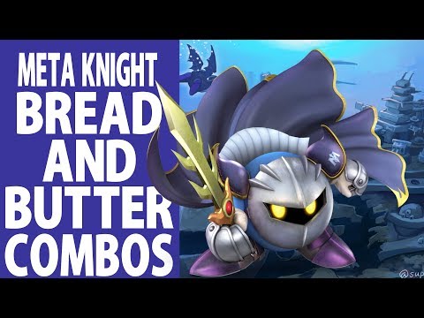 META KNIGHT Bread and Butter combos (Beginner to Pro)