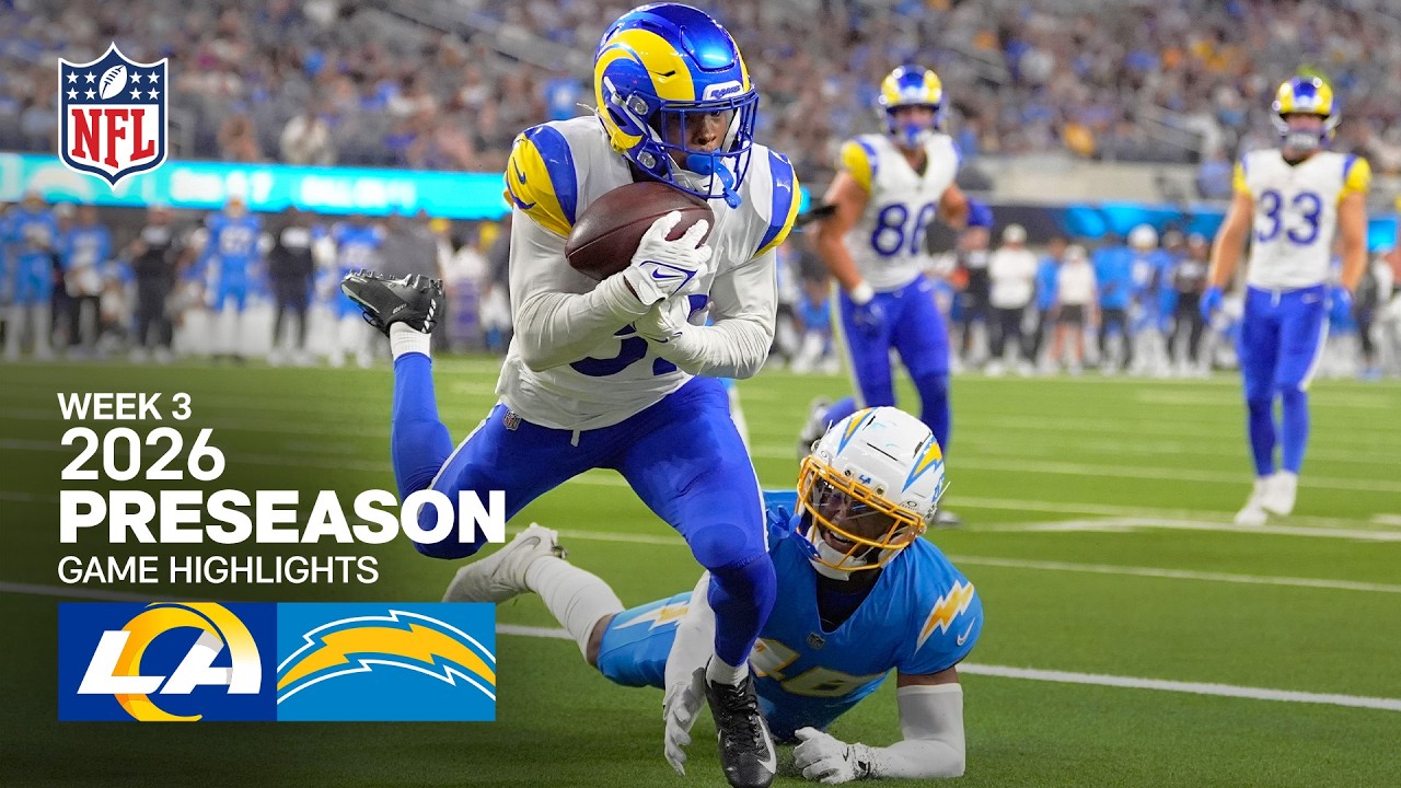 Los Angeles Rams vs. Los Angeles Chargers | 2026 Preseason Week 3
