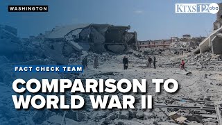 Rebuilding of Gaza’s similar to Europe after World War II