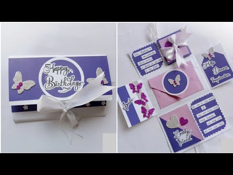 Handmade Birthday Card for Friend | Special Birthday Card | Friend Birthday Card | Toturial