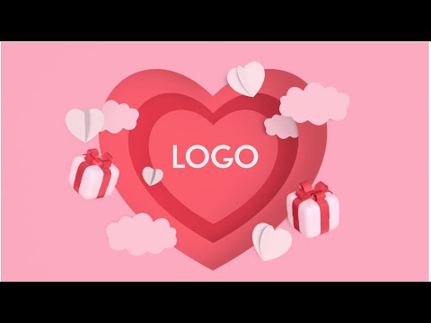 FREE Valentine's Day LOGO & Promo | Free templates for FCPX