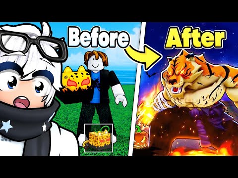 Upgrading LEOPARD REWORK To MAX In Blox Fruits (Tiger Fruit)