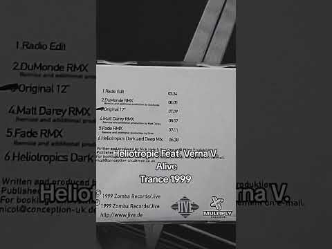 Heliotropic Feat. Verna V. – Alive Maxi-CD Sammlung