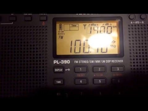 Manistee, MI Bandscan 3/29/16 - Tecsun PL-390