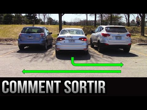 Comment sortir d'une place de stationnement - 90 degrés et parallèle