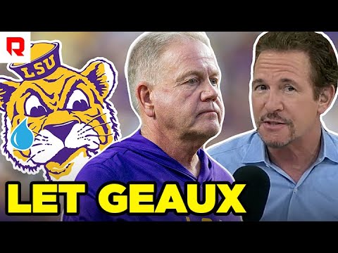 Brian Kelly FIRED From LSU | The Jim Rome Show