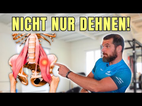 Hüftbeuger verkürzt und Dehnen hilft nicht? Mach das!