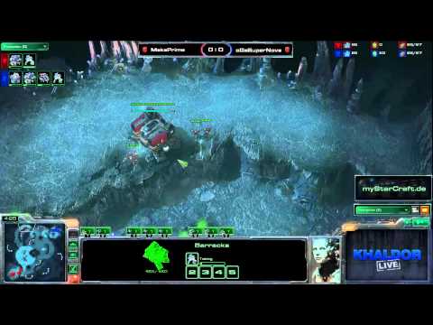 FXOpen KotH - Game 1 - oGsSuperNova(T) vs. makaPrime(T) - StarCraft 2
