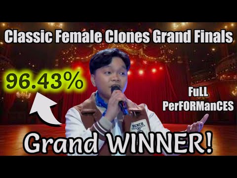 GRAND WINNER-JEAN JORDAN ABINA|CLASSIC FEMALE CLONES GRAND FINALS as KAREN CARPENTER|AUGUST 2 2025