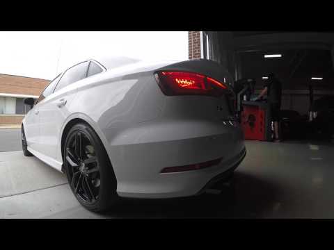 Audi S3 AWE track edition with non-res downpipe