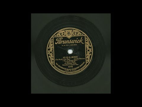 J. Rubio Y Davila - Asi Es El Mundo - Brunswick 40398