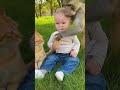Baby, Cat and Monkey – The Cutest Moment Ever ❤️ #shorts #cat #baby #monkey