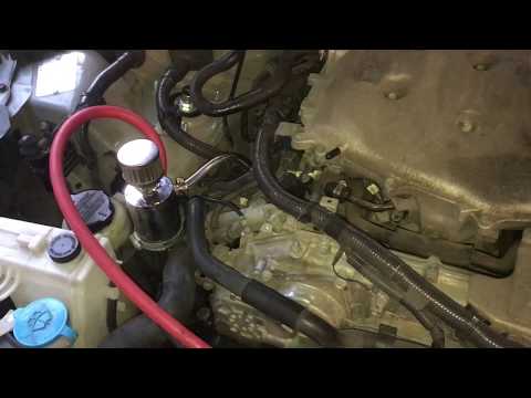 Oil consumption fix/ Oil catch can install for g35 and 350z