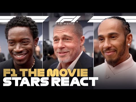 Stars & Drivers React On The Red Carpet