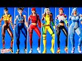Fortnite Made You Look Emote Showcase With All Top 250 Thicc Girl Skins 🍑😍 New Icon Series Dance 🔥