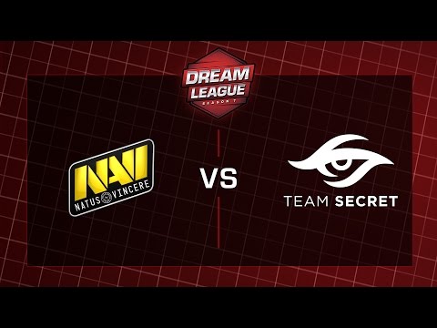Na'Vi vs. Team Secret - Game 1 - League Play - DreamLeague Season 7