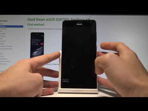 Asus Zenfone AR Hard Reset delete pattern