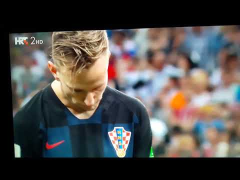 Croatia vs Denmark Rakitic penalty